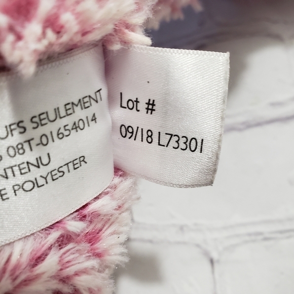 Animal Adventure Pink White Purple Teddy Bear Plush 12-inch Stuffed Animal 2019 - Picture 7 of 8